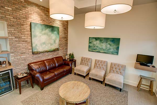 north fulton smiles office reception area